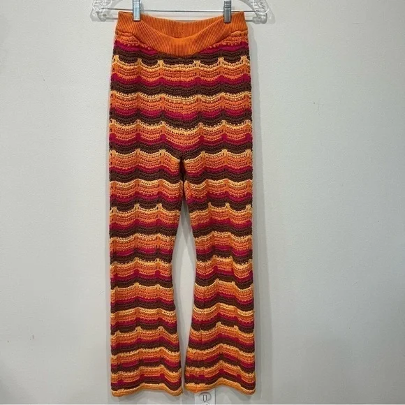 Cotton On Knitter Flare Pants Women’s Size Small - Picture 1 of 11